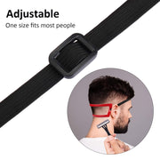2 Sets Beard Styling Board Shaving Barber Tools, Style: Shape Ruler x 2+Pen+Bearded Model