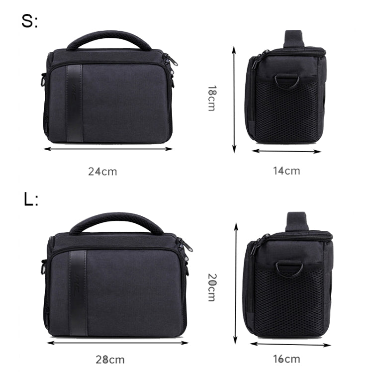 JRC MR70 SLR Single-shoulder Messenger Bag, Size: S(Black) - free shipping - PMC TechLife - Order now!