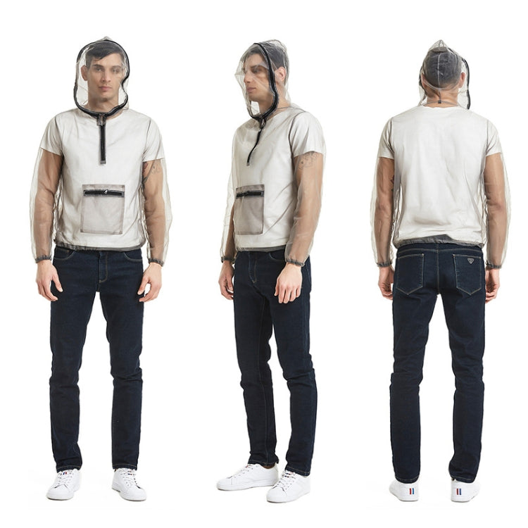 Jungle Expedition Breathable Insect-proof Jacket With Hood Anti-bite Mesh Gauze Cloth, Size: XXL - Anti-mosquito Clothing by PMC TechLife | Online Shopping South Africa | PMC TechLife | Buy Now Pay Later Mobicred