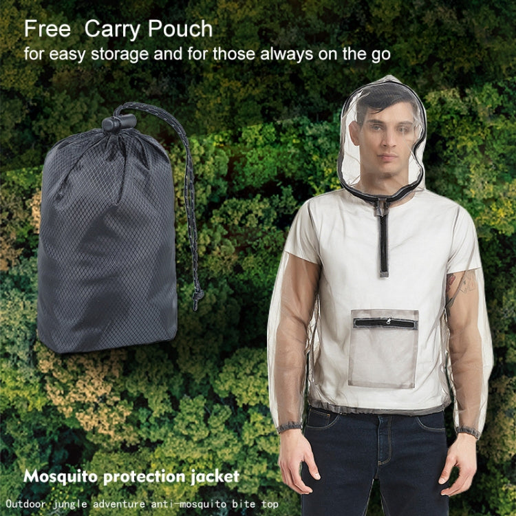 Jungle Expedition Breathable Insect-proof Jacket With Hood Anti-bite Mesh Gauze Cloth, Size: L - free shipping - PMC TechLife - Order now!