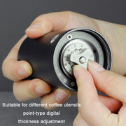 Manual Stainless Steel Core Dual Shaft Hand Crank Coffee Bean Grinder