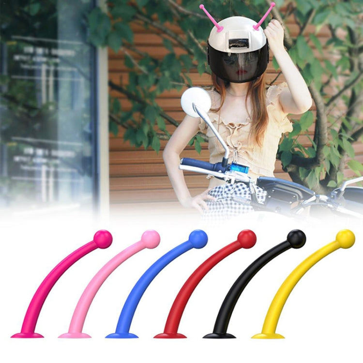 4PCS Motorcycle Helmet Soft Silicone Tentacle Sucker Decoration(Black) - Ornamental Parts by PMC TechLife | Online Shopping South Africa | PMC TechLife