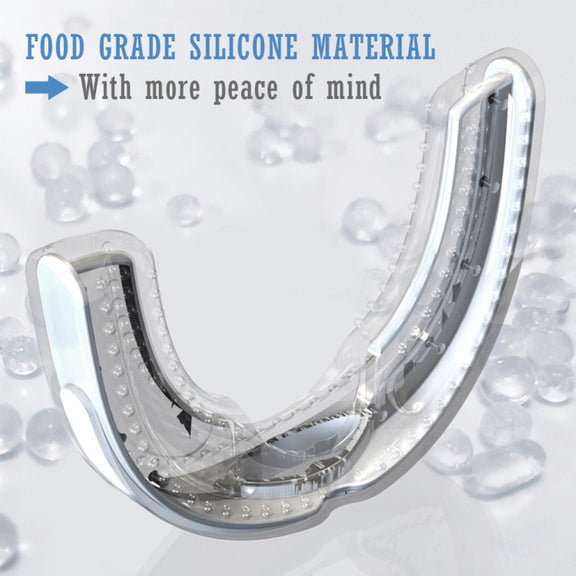 Sleeping Anti Snoring Mouth Guard Braces For Sleep Better Breath(White)