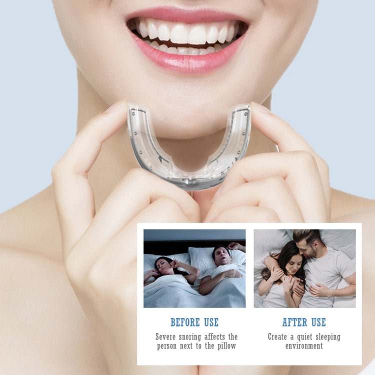 Sleeping Anti Snoring Mouth Guard Braces For Sleep Better Breath(White)
