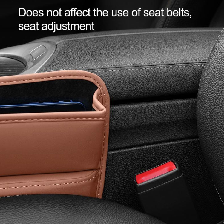 Car Seat Sewing Box Central Control Slot Storage Bag(Black) - Stowing Tidying by PMC TechLife | Online Shopping South Africa | PMC TechLife | Buy Now Pay Later Mobicred