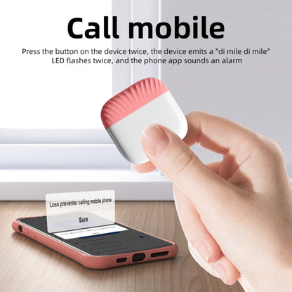 Wallet Key Finder Two Way Bluetooth Intelligent Anti-lost Device(Yellow) - free shipping - PMC Jewellery - Order now!