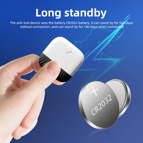 Wallet Key Finder Two Way Bluetooth Intelligent Anti-lost Device(Yellow)