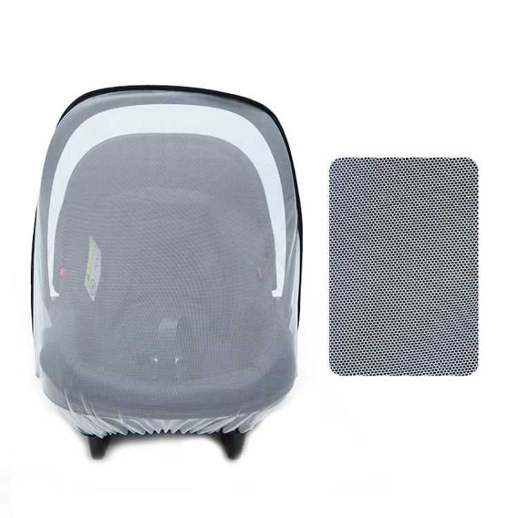 Baby Stroller Pushchair Mosquito Net Newborn Carriage Cradles Cover(White) - Strollers Accessories by PMC TechLife | Online Shopping South Africa | PMC TechLife