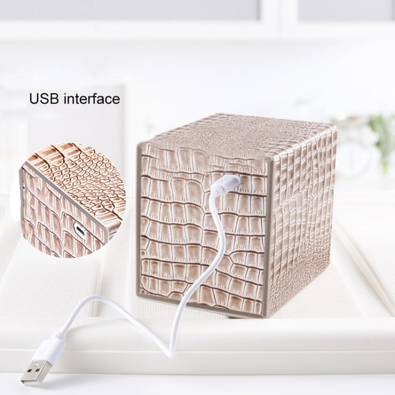 Dustproof Blue Light Disinfection Nail Polisher Storage Box(Pink)