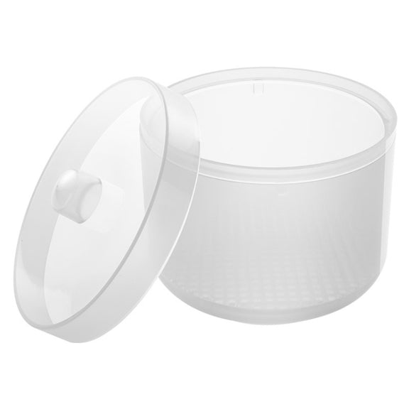 Nail Polisher Can Be Soaked And Drained Cleaning Disinfection Box(White)
