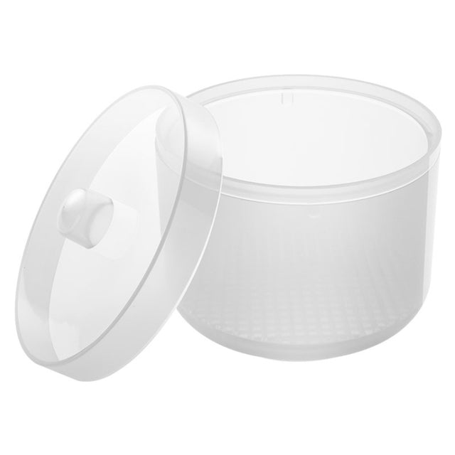 Nail Polisher Can Be Soaked And Drained Cleaning Disinfection Box(White)