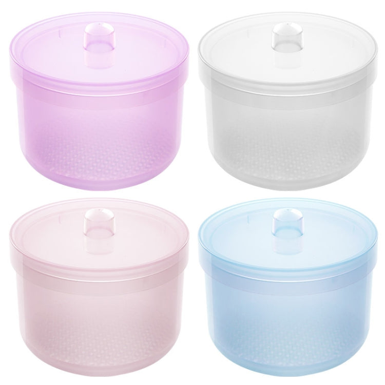 Nail Polisher Can Be Soaked And Drained Cleaning Disinfection Box(Pink)