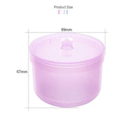 Nail Polisher Can Be Soaked And Drained Cleaning Disinfection Box(Pink)