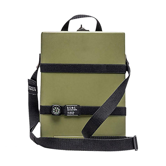 Writer Messenger Wooden Box Walnut Briefcase(Green) - free shipping - PMC Jewellery - Order now!