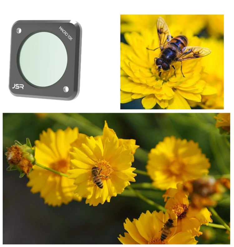 JUNESTAR Action Camera Filters For DJI Action 2,Style: Macro 10X - free shipping - PMC Jewellery - Order now!