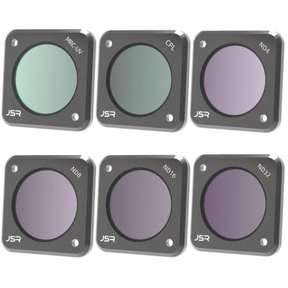JUNESTAR Action Camera Filters For DJI Action 2,Style: CS-6IN1 - Lens Filter by JUNESTAR | Online Shopping South Africa | PMC Jewellery | Buy Now Pay Later Mobicred