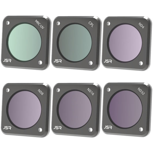 JUNESTAR Action Camera Filters For DJI Action 2,Style: CS-6IN1 - Lens Filter by JUNESTAR | Online Shopping South Africa | PMC Jewellery | Buy Now Pay Later Mobicred