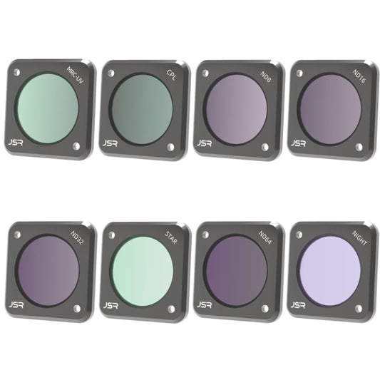 JUNESTAR Action Camera Filters For DJI Action 2,Style:  CS-8in1 - free shipping - PMC Jewellery - Order now!