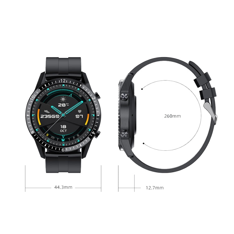 I9 1.5 Inch Heart Rate/Blood Pressure/Blood Oxygen Monitoring Watch, Color: Silver Steel - Smart Watches by PMC TechLife | Online Shopping South Africa | PMC TechLife | Buy Now Pay Later Mobicred