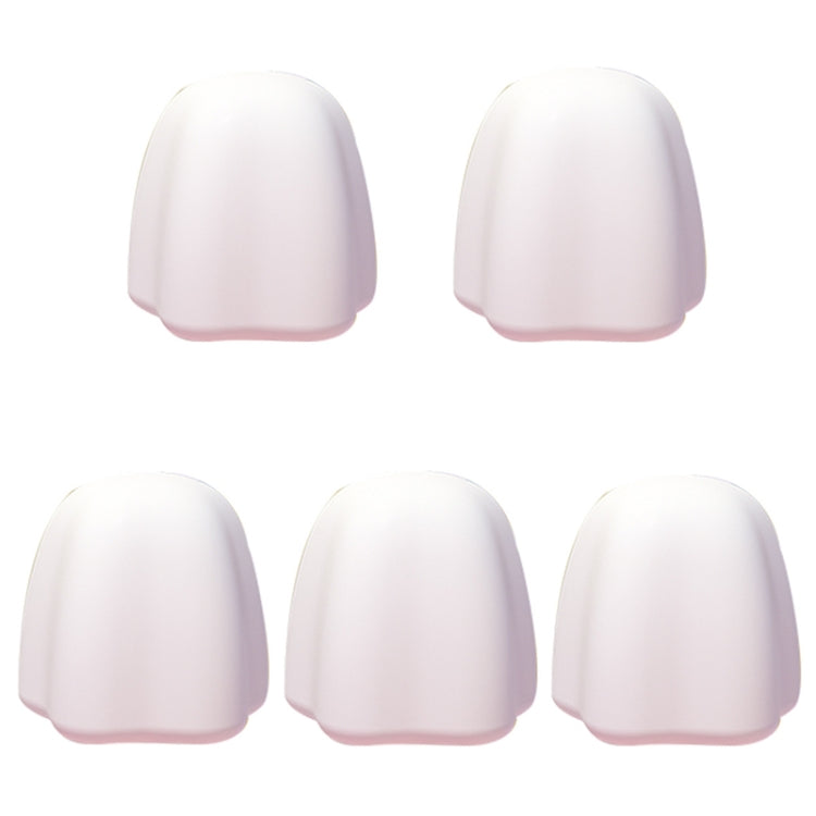 5 PCS Manual Silicone Self-Sealing Toothpaste Cap Aid(White) - Toothpaste Squeezing Device by PMC Jewellery | Online Shopping South Africa | PMC Jewellery | Buy Now Pay Later Mobicred