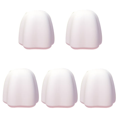 5 PCS Manual Silicone Self-Sealing Toothpaste Cap Aid(White) - Toothpaste Squeezing Device by PMC Jewellery | Online Shopping South Africa | PMC Jewellery | Buy Now Pay Later Mobicred