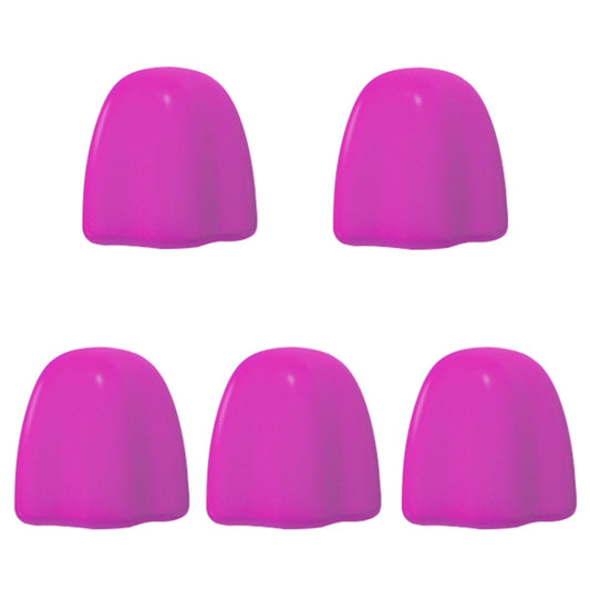 5 PCS Manual Silicone Self-Sealing Toothpaste Cap Aid(Red) - Toothpaste Squeezing Device by PMC Jewellery | Online Shopping South Africa | PMC Jewellery | Buy Now Pay Later Mobicred