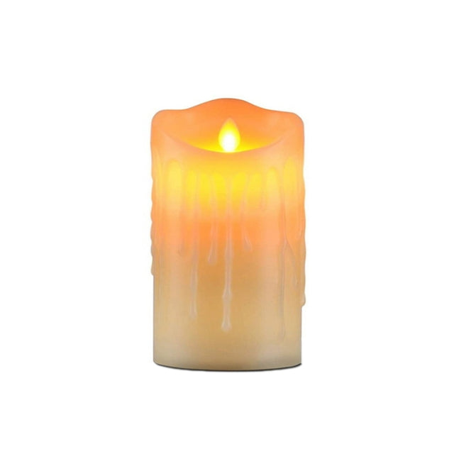 LED Electronic Candle Lights Halloween Christmas Decoration Props, Size: 7.5x12.5cm(Plastic Tears Candle Lights)