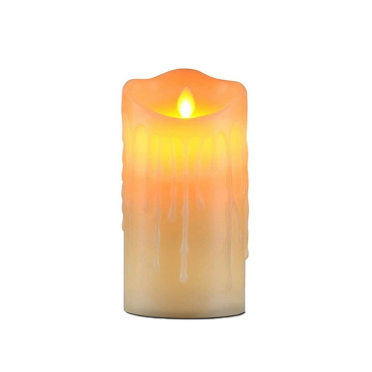 LED Electronic Candle Lights Halloween Christmas Decoration Props, Size: 7.5x15cm(Plastic Tears Candle Lights) - Christmas Decoration Lamps by PMc TechLife | Online Shopping South Africa | PMc TechLife | Buy Now Pay Later Mobicred