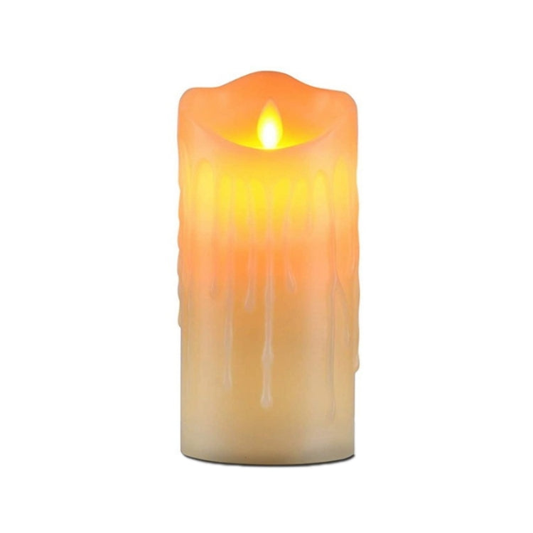 LED Electronic Candle Lights Halloween Christmas Decoration Props, Size: 7.5x17.5cm(Plastic Tears Candle Lights) - free shipping - PMc TechLife - Order now!