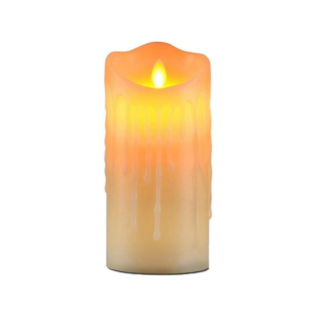 LED Electronic Candle Lights Halloween Christmas Decoration Props, Size: 7.5x17.5cm(Plastic Tears Candle Lights)