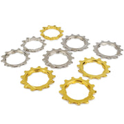 VG Sports Bike Lightweight Wear -Resistant Freewheel Patches, Style: 11 Speed 13T (Silver)
