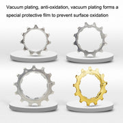 VG Sports Bike Lightweight Wear -Resistant Freewheel Patches, Style: 11 Speed 13T (Gold)