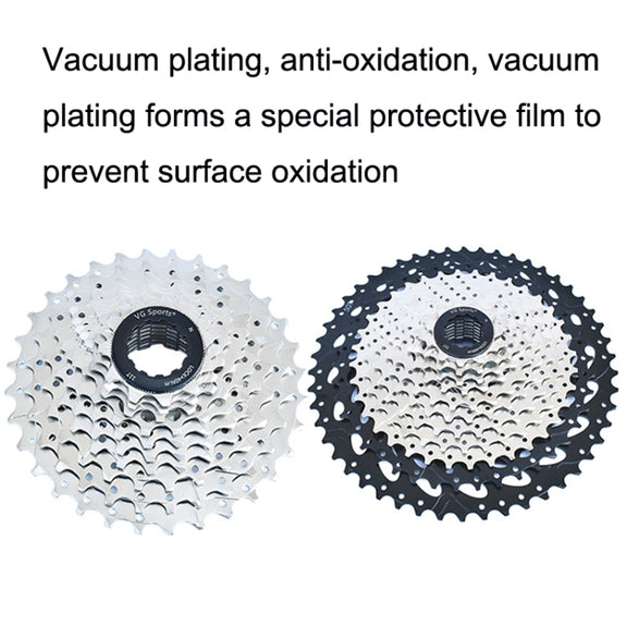 VG SPORTS Bicycle Lightweight Wear -Resistant Flywheel 10 Speed Mountains 11-42T