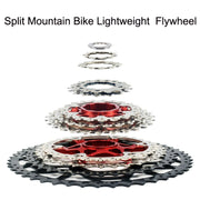 VG Sports Split Mountain Bike Lightweight Cassette Flywheel, Style: 12 Speed 50T (Silver)