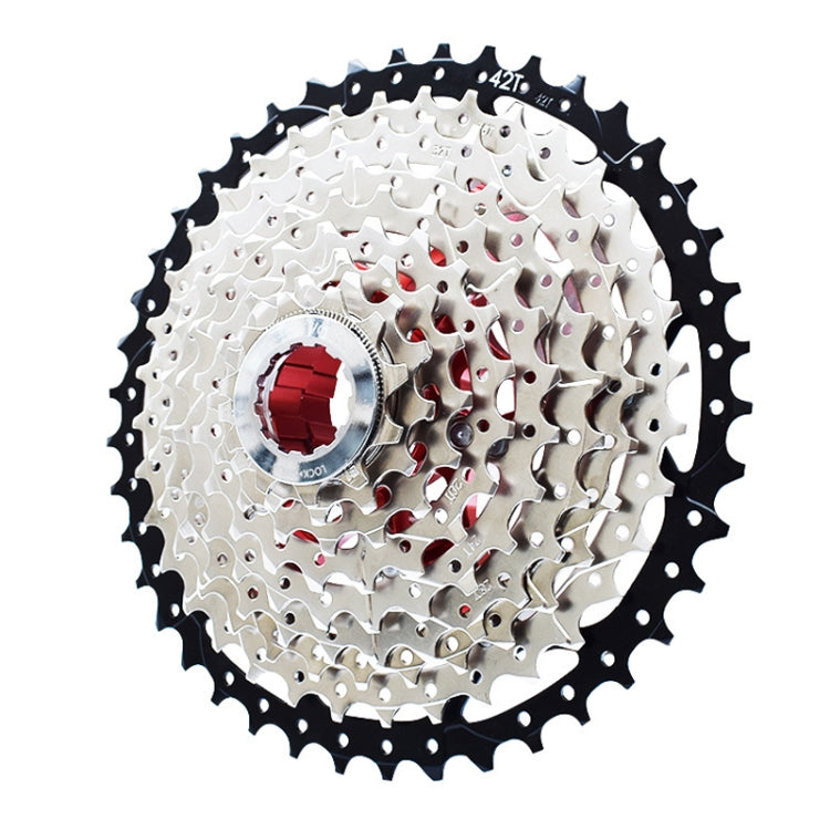 VG Sports Split Mountain Bike Lightweight Cassette Flywheel, Style: 9 Speed 42T (Silver) - free shipping - PMc TechLife - Order now!