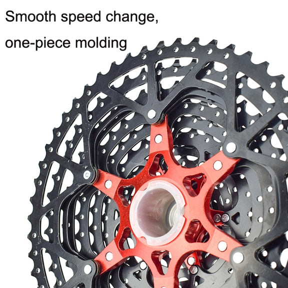 VG Sports Split Mountain Bike Lightweight Cassette Flywheel, Style: 11 Speed 50T (Black)