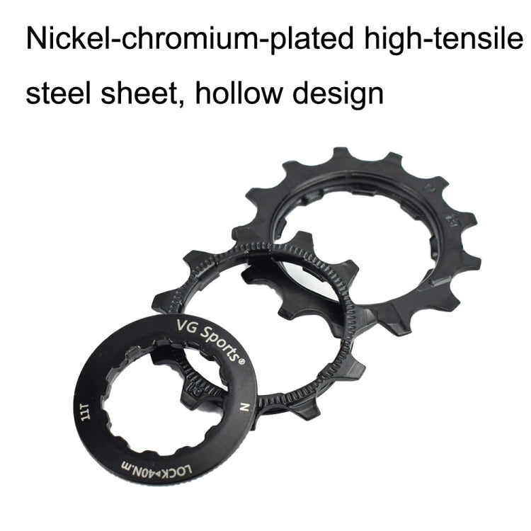 VG Sports Z3316 8 Speed 32T Cassette Shifting Bicycle Flywheel(Black)
