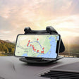 MM002 Car Dashboard Mobile Phone Holder Car Silicone Rotary Navigation Mobile Phone Holder(Black) - Car Holders by PMC TechLife | Online Shopping South Africa | PMC TechLife