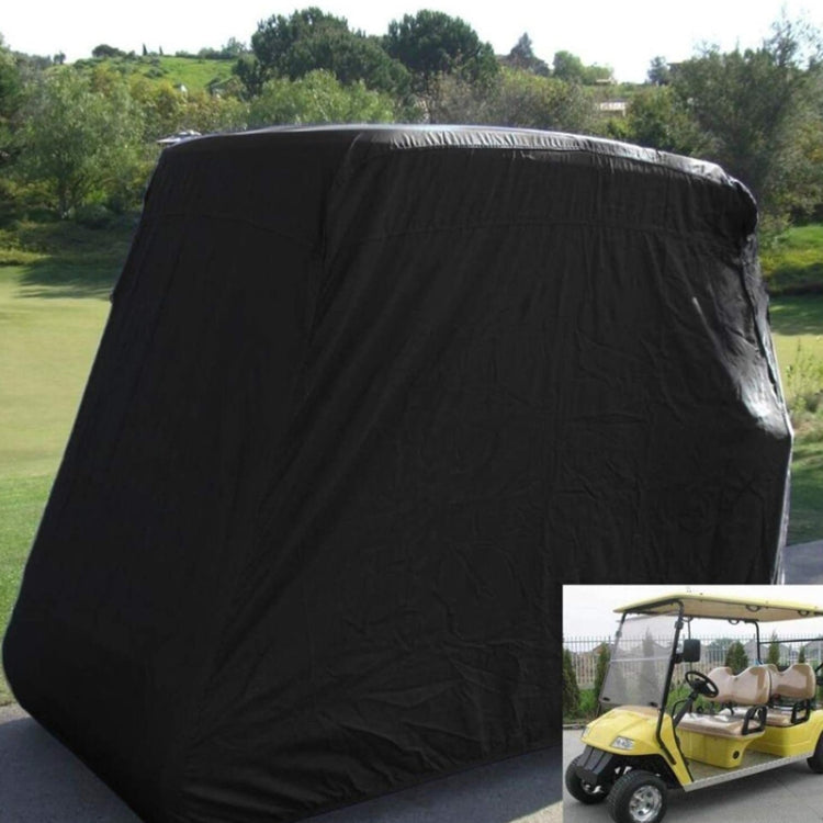 210D Oxford Cloth Golf Cart Cover Scooter Kart Dust Cover, Specification: 242 x 122 x 168 cm(Black) - Dust Covers by PMC TechLife | Online Shopping South Africa | PMC TechLife