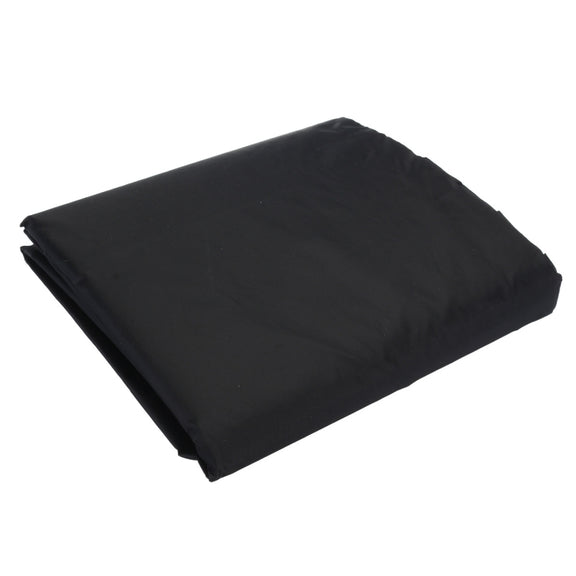 210D Oxford Cloth Golf Cart Cover Scooter Kart Dust Cover, Specification: 275 x 122 x 168 cm(Black)