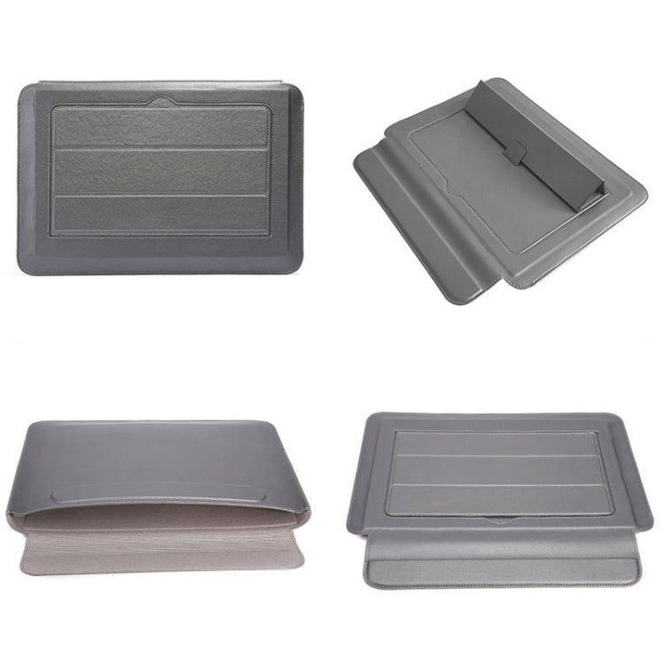 HL0066-005 Multifunctional Stand Laptop Bag, Size: 13.3-14 inches(Gray with Power Bag) - 14.1 inch by PMC Jewellery | Online Shopping South Africa | PMC Jewellery | Buy Now Pay Later Mobicred