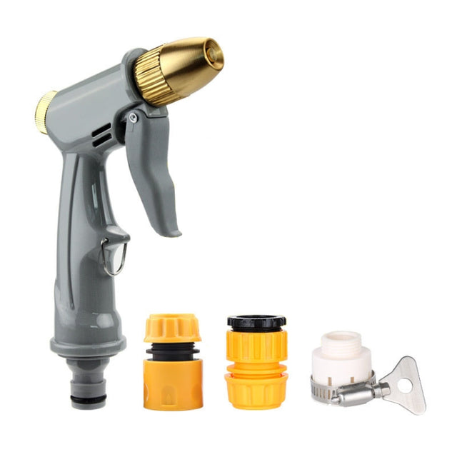 High Pressure Household Car Washer Telescopic Cleaning Spray, Style: H1 Short+3 Connectors
