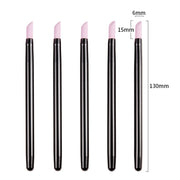 3 Sets 5 In 1 Nail Art Engraving And Grinding Pen Nail Repair Polishing Quartz Pen