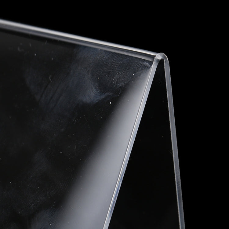 2 PCS Acrylic Display Stand Transparent Book Shelf Photo Frame Holder - Holder & Storage Rack by PMC TechLife | Online Shopping South Africa | PMC TechLife