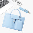 S176 Portable Waterproof Laptop Bag with Power Pack, Size: 14 inches(Sky Blue) - 14.1 inch by PMC TechLife | Online Shopping South Africa | PMC TechLife | Buy Now Pay Later Mobicred