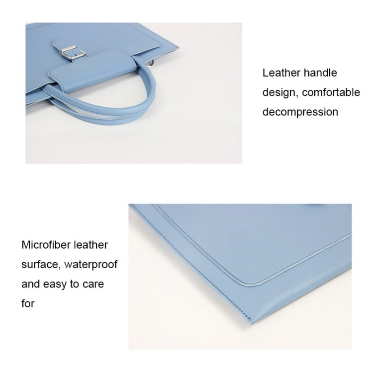 S176 Portable Waterproof Laptop Bag with Power Pack, Size: 15 inches(Mint Green) - 15 inch by PMC Jewellery | Online Shopping South Africa | PMC Jewellery | Buy Now Pay Later Mobicred