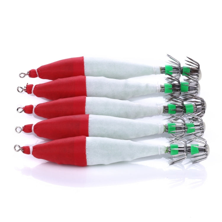 5 PCS / Bag HENGJIA SJ001 Luminous Explosion Squid Hook Deep Sea Fishing Fake Bait(1) - Fishing Hooks by HENGJIA | Online Shopping South Africa | PMC Jewellery | Buy Now Pay Later Mobicred