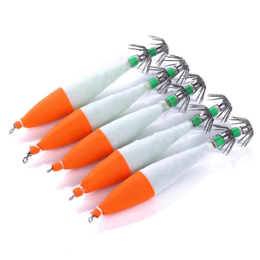 5 PCS / Bag HENGJIA SJ001 Luminous Explosion Squid Hook Deep Sea Fishing Fake Bait(2) - Fishing Hooks by HENGJIA | Online Shopping South Africa | PMC Jewellery | Buy Now Pay Later Mobicred