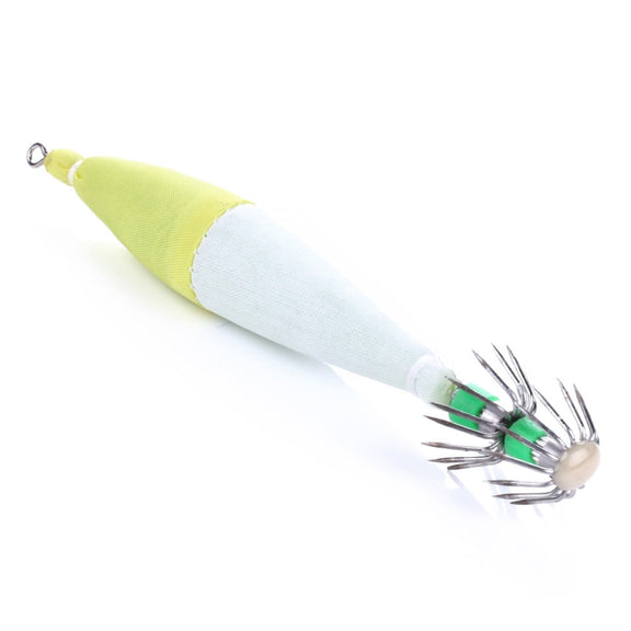 5 PCS / Bag HENGJIA SJ001 Luminous Explosion Squid Hook Deep Sea Fishing Fake Bait(2)