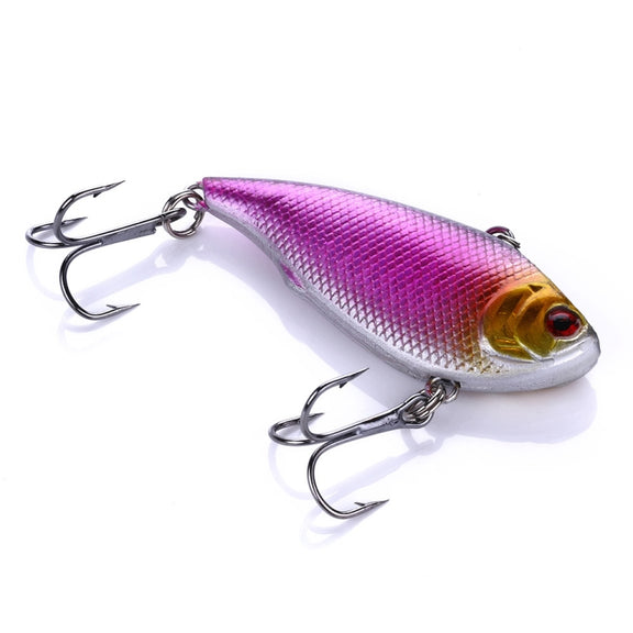 HENGJIA VI022 10g 6cm Plastic VIB Lure Hard Bait With Sound Beads(2)